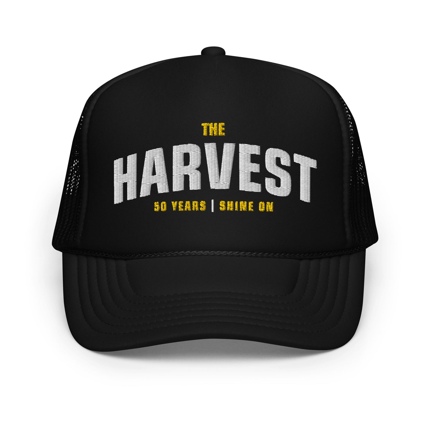 Harvest New - Black - Foam Trucker Hat