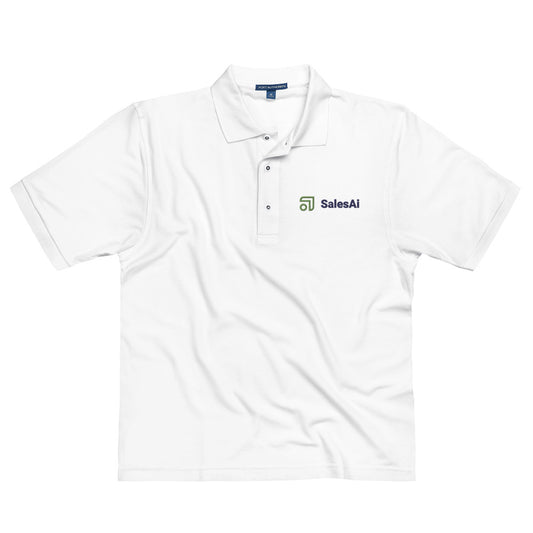 SalesAi - Cotton Polo - White