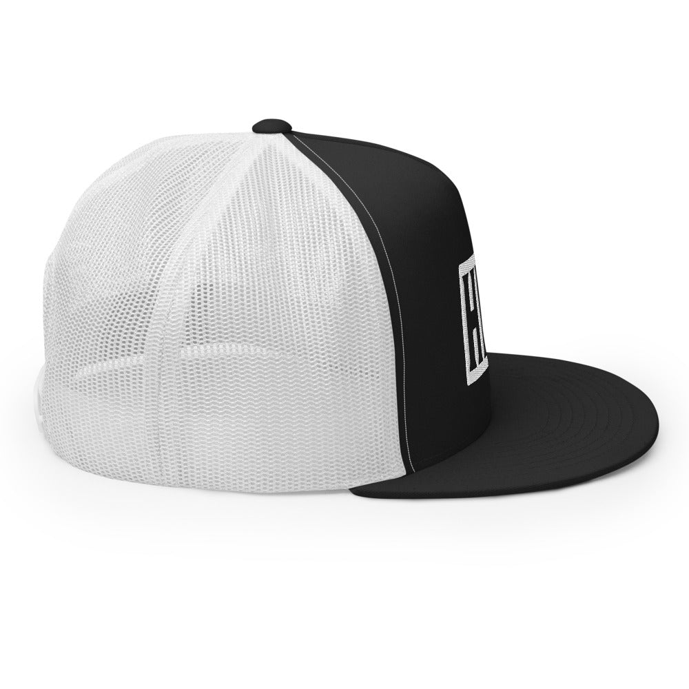 HCA - Black & White - Trucker Cap